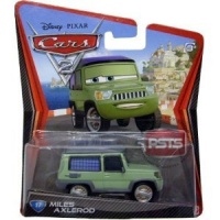 Disney / Pixar CARS 2 Movie 155 Die Cast Car #17 Miles Axlerod Disney / Pixar CARS 2 Movie 155 Die Cast Car #17 Miles Axlerod