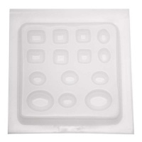 Yaley Deep Flex Resin Jewelry Reusable Plastic 7 Mold: 14 Assorted Jewel Shapes Yaley Deep Flex Resin Jewelry Reusable Plastic 7 Mold: 14 Assorted Jewel Shapes