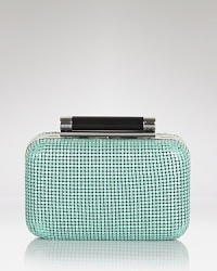The power clutch is the bag we want now, and this style from DIANE von FURSTENBERG is a shining take on the trend, detailed with night-right chain links. The power clutch is the bag we want now, and this style from DIANE von FURSTENBERG is a shining take on the trend, detailed with night-right chain links.
