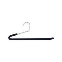 Chrome and Black Friction Slacks Hangers - Set of Three Chrome and Black Friction Slacks Hangers - Set of Three