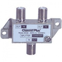 CHANNEL PLUS 2532 2-Way Splitter/Combiner CHANNEL PLUS 2532 CHANNEL PLUS 2532 2-Way Splitter/Combiner CHANNEL PLUS 2532