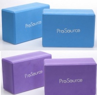 Set of 2 ProSource Yoga Blocks Premium Quality 9 By 6 Large Size Set of 2 ProSource Yoga Blocks Premium Quality 9 By 6 Large Size