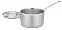 Cuisinart MCP194-20 MultiClad Pro Stainless-Steel 4-Quart Saucepan with Cover Cuisinart MCP194-20 MultiClad Pro Stainless-Steel 4-Quart Saucepan with Cover
