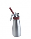 iSi Gourmet Whip Plus, 1-Pint, Brushed Stainless Steel, Cream Whipper