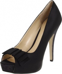 Enzo Angiolini Women's Saniano Pump,Black Satin,7.5 M US Enzo Angiolini Women's Saniano Pump,Black Satin,7.5 M US