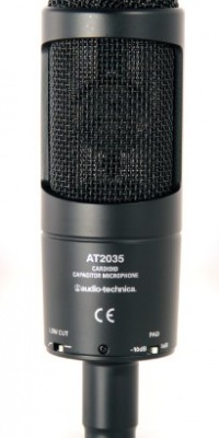 Audio-Technica AT2035 Large Diaphragm Studio Condenser Microphone Audio-Technica AT2035 Large Diaphragm Studio Condenser Microphone