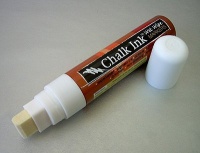 Chalk Ink Marker- Chalk White (15mm tip) Chalk Ink Marker- Chalk White (15mm tip)