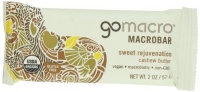 MACROBARS Organic Variety Pack of Peanut Protein, Tahini Date, and Cashew Butter, 2 oz Bars (Pack of 15) MACROBARS Organic Variety Pack of Peanut Protein, Tahini Date, and Cashew Butter, 2 oz Bars (Pack of 15)