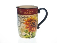 Certified International Tuscan Sunflower Pitcher, 3-Quart Certified International Tuscan Sunflower Pitcher, 3-Quart