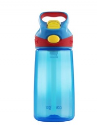 Contigo Autospout Kids Striker Water Bottle, Blue