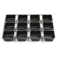 Norpro Non-stick 12 Cavity Cupcake Pan, Square Norpro Non-stick 12 Cavity Cupcake Pan, Square