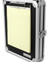 Vaultz Locking Storage Clipboard, 8.5 x 11 Inches, Black with Chrome Accents (VZ00151)