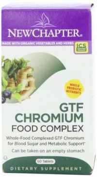 New Chapter GTF Chromium Complex, 60 Count New Chapter GTF Chromium Complex, 60 Count