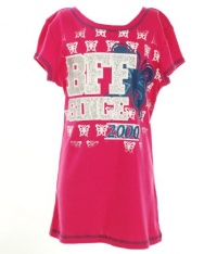 Beautees BFF Since 2000 Shirt Fruit Punch L Beautees BFF Since 2000 Shirt Fruit Punch L