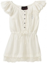 Baby Phat - Kids Girls 7-16 Tunic Top, Cream, Medium Baby Phat - Kids Girls 7-16 Tunic Top, Cream, Medium