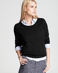 Cut with the ease of your favorite sweatshirt, this cashmere Magaschoni tunic lends itself to layering with a slouchy, effortless silhouette. Cut with the ease of your favorite sweatshirt, this cashmere Magaschoni tunic lends itself to layering with a slouchy, effortless silhouette.