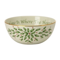 Lenox Holiday Sentiment Bowl, Home is Where the Heart Is Lenox Holiday Sentiment Bowl, Home is Where the Heart Is