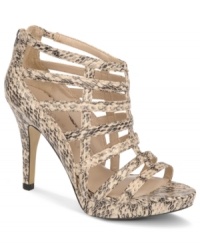 Get in the cage. The Vanna platform sandals from Franco Sarto are a summer staple gone fab with a strappy cage vamp and mid-height heel. Get in the cage. The Vanna platform sandals from Franco Sarto are a summer staple gone fab with a strappy cage vamp and mid-height heel.