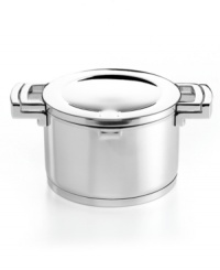 At your service. Perfect for family gatherings, the stainless steel covered casserole braises, simmers, steams and more, taking delicious dishes straight from the oven to the table. Ready for every task at hand, this versatile piece works on all stovetops and slips right in the dishwasher. Limited lifetime warranty. At your service. Perfect for family gatherings, the stainless steel covered casserole braises, simmers, steams and more, taking delicious dishes straight from the oven to the table. Ready for every task at hand, this versatile piece works on all stovetops and slips right in the dishwasher. Limited lifetime warranty.