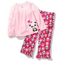 Carter's Toddler 2 Piece Fleece PJ Set - Panda w Cupcake-3T Carter's Toddler 2 Piece Fleece PJ Set - Panda w Cupcake-3T