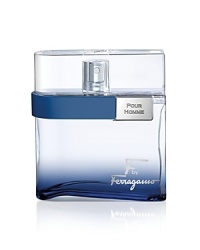A fresh woody fragrance that combines the elegant nature of the Ferragamo man with a casual Friday attitude and a nomadic dimension. Bright, zesty notes blended with Pink Pepper and Ginger suggest a marine quality and impart an impactful and refined freshness. Sensual White Cedarwood and Vetiver warm up the fragrance and provide a distinctive signature of elegance and masculinity. A fresh woody fragrance that combines the elegant nature of the Ferragamo man with a casual Friday attitude and a nomadic dimension. Bright, zesty notes blended with Pink Pepper and Ginger suggest a marine quality and impart an impactful and refined freshness. Sensual White Cedarwood and Vetiver warm up the fragrance and provide a distinctive signature of elegance and masculinity.
