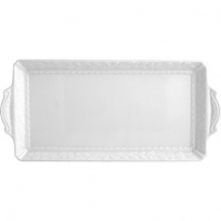 Bernardaud Louvre Valet Tray 12.6 X 5.9 In Bernardaud Louvre Valet Tray 12.6 X 5.9 In