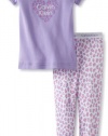 Calvin Klein Baby-girls Infant 2 Piece, Purple, 18 Months