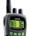 Uniden Atlantis 250BK Black Waterproof Handheld VHF Marine Radio