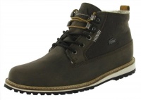 LACOSTE Men's Delevan Fur (Dark Brown 9.5 M) LACOSTE Men's Delevan Fur (Dark Brown 9.5 M)