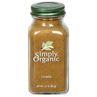 Simply Organic Cumin Seed Ground Certified Organic, 2.31-Ounce Containers (Pack of 3) Simply Organic Cumin Seed Ground Certified Organic, 2.31-Ounce Containers (Pack of 3)