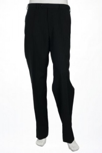 Alfani Red Pinstripe Black & Gray Flat Front Dress Pants Alfani Red Pinstripe Black & Gray Flat Front Dress Pants
