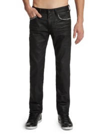 GUESS Lincoln Jeans in Black Solar Wash, 32 In