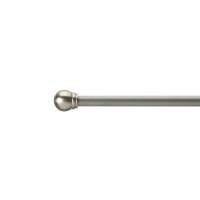 Umbra Ball 28-Inch to 48-Inch Drapery Rod, Nickel Umbra Ball 28-Inch to 48-Inch Drapery Rod, Nickel