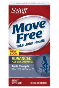 Move Free Advanced Plus MSM & Vitamin D  - 80 Count