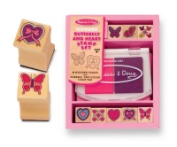 Melissa & Doug Butterfly & Heart Stamp Set Melissa & Doug Butterfly & Heart Stamp Set