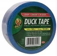 Duck Brand 527267 Blue Color Duct Tape, 1.88-Inch by 20 Yards, Single Roll Duck Brand 527267 Blue Color Duct Tape, 1.88-Inch by 20 Yards, Single Roll