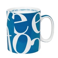 For those with a font of knowledge, the letters c-o-f-f-e-e dance energetically around the Script Collage mug in a variety of bright and vibrant colors. For those with a font of knowledge, the letters c-o-f-f-e-e dance energetically around the Script Collage mug in a variety of bright and vibrant colors.