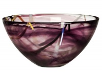 Kosta Boda 7051015 Contrast Medium Bowl in Purple Kosta Boda 7051015 Contrast Medium Bowl in Purple