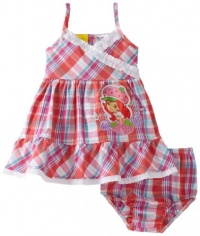 Strawberry Shortcake Baby-girls Infant Plaid Sundress Strawberry Shortcake Baby-girls Infant Plaid Sundress