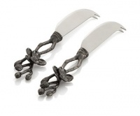 Michael Aram Black Orchid Cheese Knife Michael Aram Black Orchid Cheese Knife