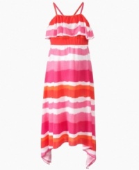Give her a bite of style with this darling tie-dyed dress from DKNY. (Clearance) Give her a bite of style with this darling tie-dyed dress from DKNY. (Clearance)