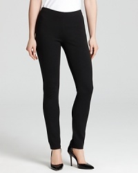 The foundation to city-chic style, these sleek Eileen Fisher pants flaunt a skinny silhouette for modern appeal. Polish off the look with pointy-toe pumps. The foundation to city-chic style, these sleek Eileen Fisher pants flaunt a skinny silhouette for modern appeal. Polish off the look with pointy-toe pumps.