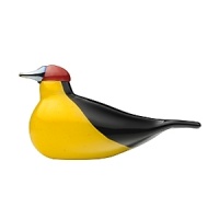 Each individually mouth blown and hand crafted exclusively for Bloomingdale's by the skilled craftsmen at the Nuutajärvi, Finland glassworks, the Western Tanager is part of Iittala's commemorative 40th anniversary Birds by Toikka collection for 2012.