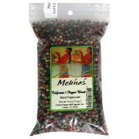 Melina's California 4-Pepper Blend, 6-Ounce Bag (Pack of 3) Melina's California 4-Pepper Blend, 6-Ounce Bag (Pack of 3)