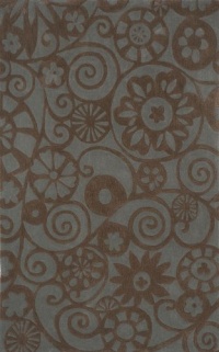 Area Rug 8x10 Rectangle Contemporary Teal Color - Momeni Bliss Rug from RugPal Area Rug 8x10 Rectangle Contemporary Teal Color - Momeni Bliss Rug from RugPal