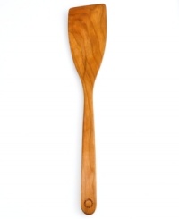 This beautiful, red-toned cherry wood turner is sturdy and shaped just right, able to flip even the flakiest fish all in one piece. Limited lifetime warranty. This beautiful, red-toned cherry wood turner is sturdy and shaped just right, able to flip even the flakiest fish all in one piece. Limited lifetime warranty.