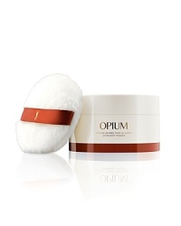 Celebrate the return of a timeless classic. Exquisite to the touch, the fine and luxurious texture of sumptuous OPIUM Satin Body Powder is undeniably rich. Celebrate the return of a timeless classic. Exquisite to the touch, the fine and luxurious texture of sumptuous OPIUM Satin Body Powder is undeniably rich.