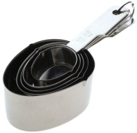 Norpro Stainless Steel 5 Piece Measuring Cup Set Norpro Stainless Steel 5 Piece Measuring Cup Set