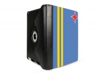 iPad 3 - 360 Degree Rotating Leather & Suede Case The Flag of Aruba Cover for the 3rd Generation iPad iPad 3 - 360 Degree Rotating Leather & Suede Case The Flag of Aruba Cover for the 3rd Generation iPad