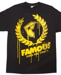 Liven up your casual collection with this graphic t-shirt from Famous Stars and Straps. Liven up your casual collection with this graphic t-shirt from Famous Stars and Straps.